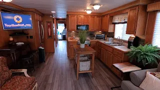 1990 Stardust 16 x 62 Houseboat For Sale on Norris Lake Tennessee - SOLD!