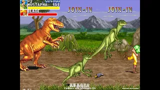 Cadillacs And Dinosaurs Speedrun World Record WR level 8 no death 00:19:48 Mustapha