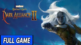 Baldur's Gate: Dark Alliance II Remastered Full Gameplay Movie  [Hack and Slash]