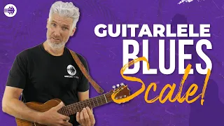 Guitarlele Blues Tutorial! Start doing solos with the BLUES SCALE!