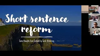 Short prison sentence reform webinar