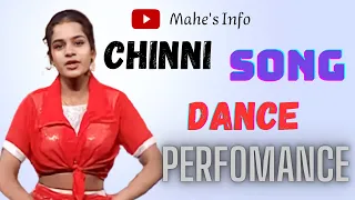 Chinni Pinni Song Performance By Spurtika  At anakapalli, vizag #sridevidramacomapny