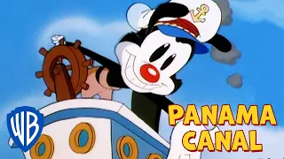 Animaniacs KARAOKE 🎤 | Panama Canal ⚓️ | Classic Cartoon | WB Kids