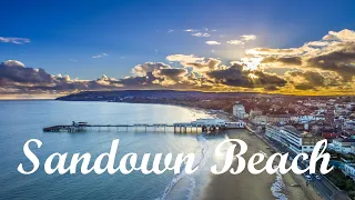 Sandown Beach | Isle of Wight | England | UK | #Travel #Tourism | DJI Drone | Seaside Aerial Views