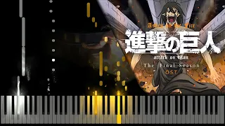 Attack On Titan Final Season OST - Ashes on The Fire (FULL Ver.) | Piano Arr. by WatchMe ID