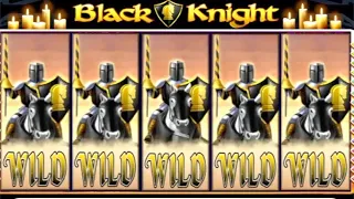 ★★JACKPOT HANDPAY★★$37 BETS★★BLACK KNIGHT HIGH LIMIT SLOT MACHINE BUENO DINERO MUSEUM SLOTS WMS