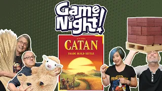 Catan - GameNight! Se10 Ep6 - How to Play and Playthrough