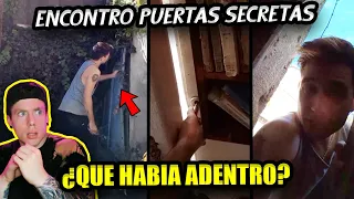 ENCONTRO PUERTAS SECRETAS en su NUEVA CASA | ADENTRO HABIA ALGO muy TURBIO