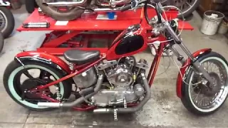 1974 Harley Ironhead Sportster Kickstart XLCH