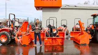 Pros & Cons - Rear PTO, Front PTO and Inverted Snowblowers!