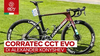 La Corratec CCT EVO di Alexander Konyshev | Biciclette dei professionisti
