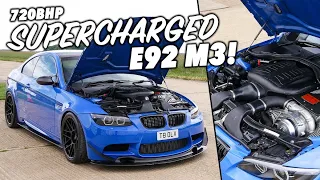 This 720bhp *SUPERCHARGED* E92 M3 is PURE MADNESS!