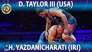 David Taylor III (USA) vs Hassan Yazdanizharati (IRI) - Final // World Championships 2022 // 86kg