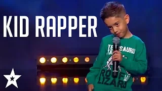 Kid RAPPER Gets GOLDEN BUZZER on Sweden's Got Talent | Got Talent Global