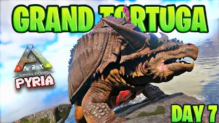 OP TAMING THE BIGGEST MONSTER TURTLE 🔥 - Ark Survival Evolved - ARK PYRIA - DAY 7 - IamBolt Gaming