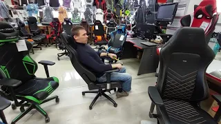 Сравниваем Noblechairs EPIC & DXRacer 131 PRO   Выбираем лучшее игровое кресло