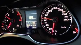 Audi A4 Avant 2.0 TDI 143 PS DSG 0-100 & 0-60 km/h acceleration