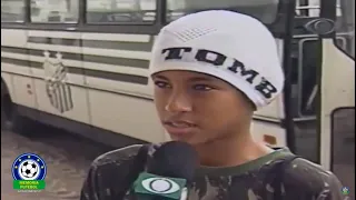 Neymar Jr antes da fama | Roberto Avallone apresenta "O novo Robinho" [Esporte Total 2005 ]