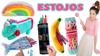 10 IDEAS OF PENCIL CASES FOR BACK TO SCHOOL DIY ! Paula Stephânia