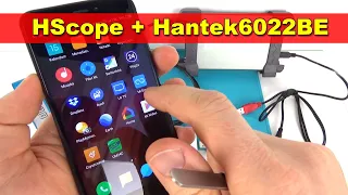 Hantek6022BE współpraca z aplikacją HScope Android