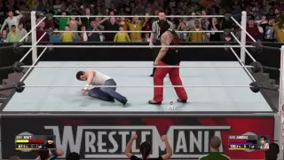 WWE 2K16 dean ambrose vs bray wyatt