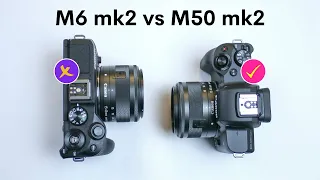 THE WINNER for YouTube Videos – Canon m50 Mark ii vs Canon m6 mark ii