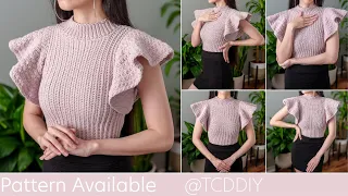 How to Crochet a Mock Neck Sweater | Pattern & Tutorial DIY