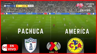 PACHUCA VS AMERICA EN VIVO | CUARTOS DE FINAL | LIGA MX CLAUSURA 24 | SIMULACIÓN Y PUNTUACIÓN LIVE