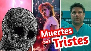 Top 7 MU3RT3S mas TRISTES de STRANGER THINGS