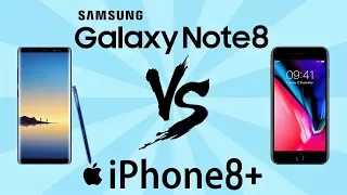 Galaxy Note 8 VS iPhone 8 Plus – быстрее, выше, сильнее...