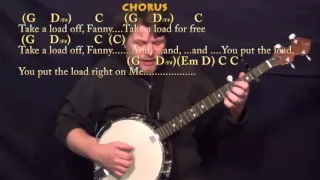 The Weight (The Band) Banjo Cover Lesson with Chords/Lyrics - Capo 2nd
