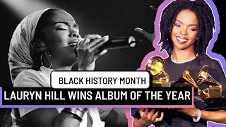 Lauryn Hill the First Hip-Hop Artist to Win Album of the Year | Billboard #BlackHistoryMonth