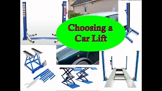 Choosing A Car Lift For The Garage