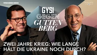 Zwei Jahre Krieg: Wie lange hält die Ukraine noch durch? | Gysi gegen Guttenberg