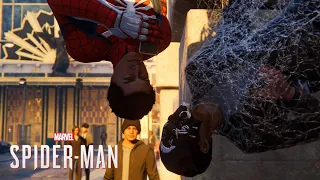 Spider-Man PS4 Playing As Unmasked Peter |Cinematic Mod| |PS4 MODS|