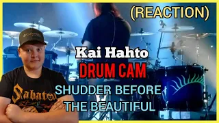 Nightwish - Shudder Before The Beautiful | Kai Hahto Drum Cam (REACTION)| Espoo Finland 2015