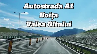 Highway A1-Boita-Valea Oltului-April 2024