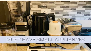 Top 5 Must Have Small Kitchen Appliances| Kitchen Essentials| The Spice Connection