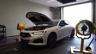 2021 Acura TLX Type S Finally on the Dyno. HP Numbers