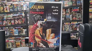 Dollman Vs Demonic Toys 1993 VHS😨 🧸😱🔪🤡😈🧸🔪😱😱