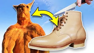 Is kangaroo the worlds strongest leather?