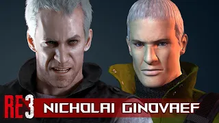 All "NICHOLAI GINOVAEF" Cutscenes in Resident EviL Series!