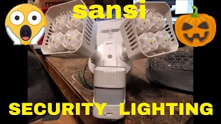 SANSI LED MOTION ACTIVATED SECURITY LIGHT MODEL NUMBER C2440 HW MY HONEST REVIEW