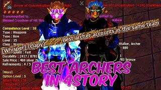 2 BEST ARCHER ACCOUNTS IN 4STORY