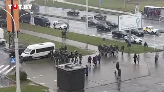 Минск. В Лошице возле «Гиппо» силовики задерживали людей