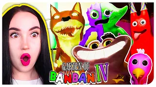 GARTEN OF BANBAN 4 IS HERE!😱 FULL GAME WALKTHROUGH AND EPIC ENDING!🔥➤ GARTEN OF BANBAN 4