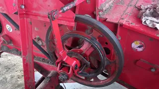 Ремонт сцепления жатки Massey ferguson 186-206