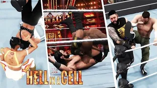 WWE Hell in a Cell 2021 Full Show Simulation - WWE 2K20 Highlights