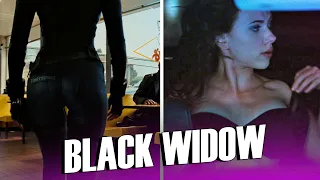 Black Widow /Scarlett Johansson/ - HOT COMPILATION! Best Fight scenes & kissing scenes