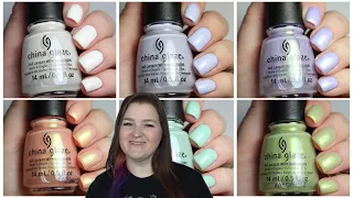 China Glaze Spring 2024 Collection | Live Application Review